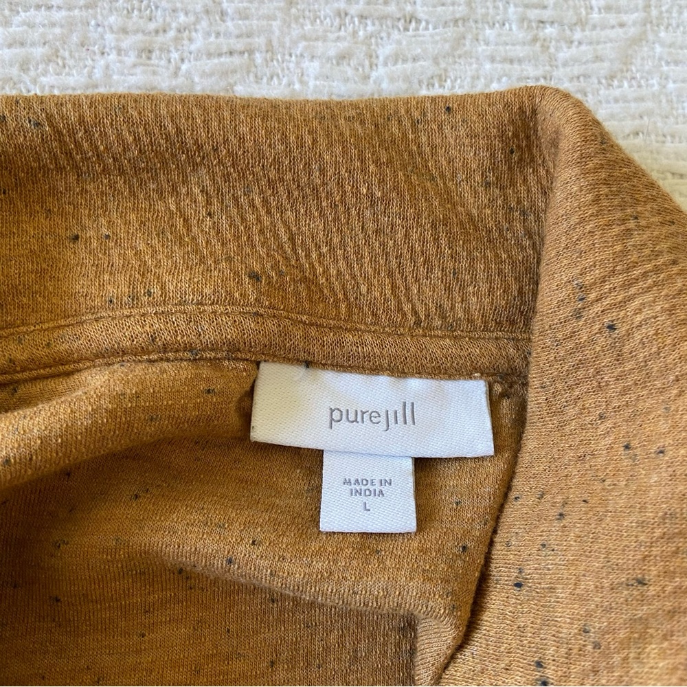 J.Jill Pure Jill Diagonal Knit Top - Picture 9 of 10